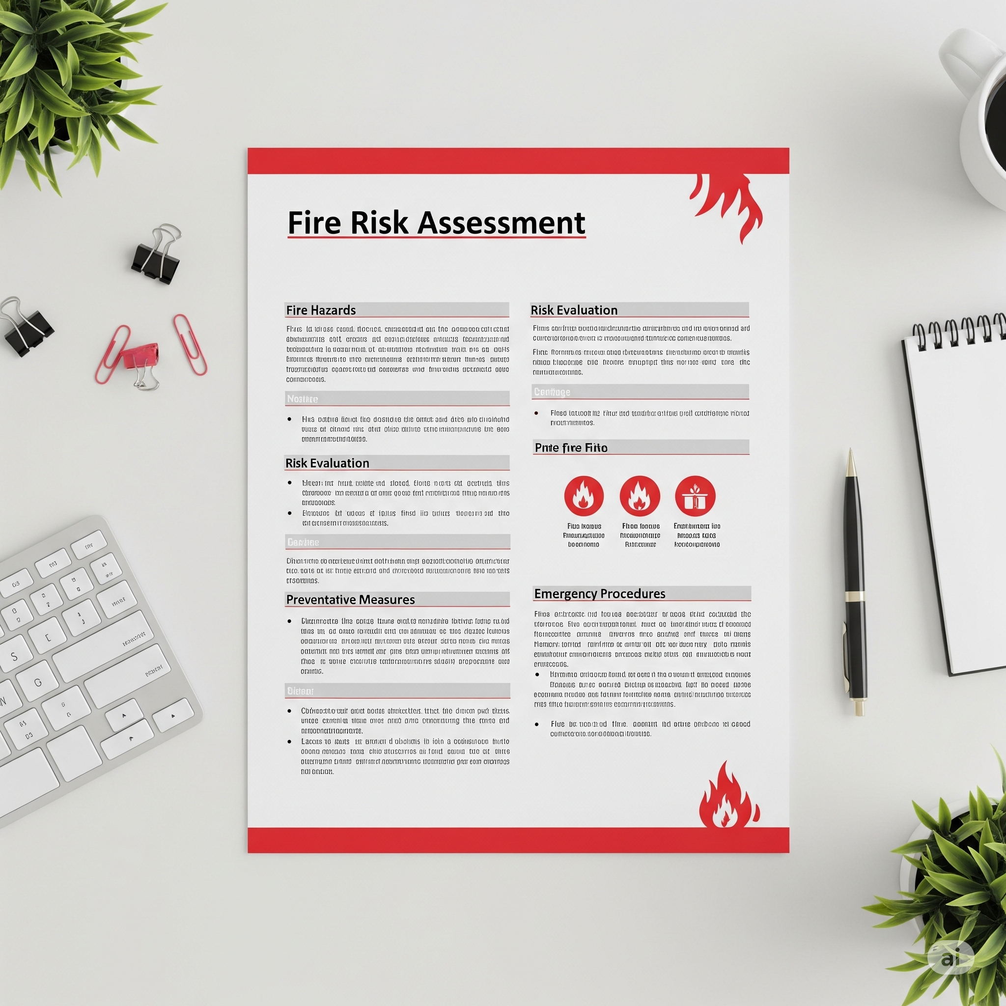 fire risk assessment